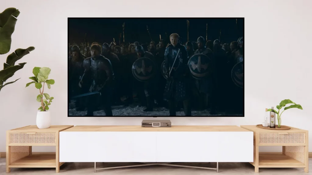 tv se ve oscura sin brillo